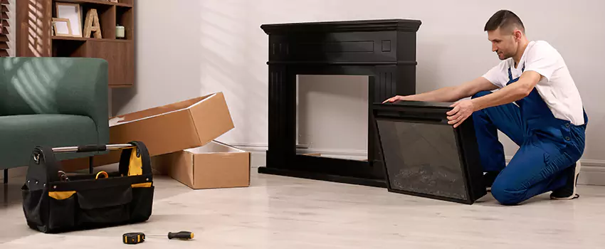 Old Rusted Metal Fireplace Repair And Replacement in Beaver Dam, WI